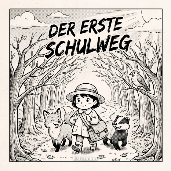 Beispiel-Cover «Der erste Schulweg» — Hörspiel zum Anlass Einschulung