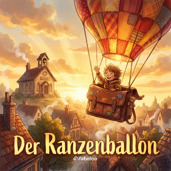 Beispiel-Cover «Der Ranzenballon» — Hörspiel zum Anlass Einschulung