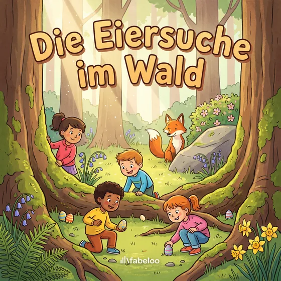 Beispiel-Cover «Die Eiersuche im Wald» — Hörspiel zum Anlass Ostern