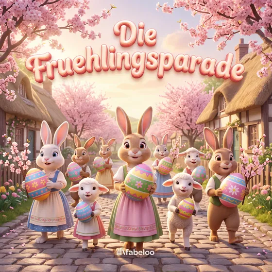 Beispiel-Cover «Die Frühlingsparade» — Hörspiel zum Anlass Ostern