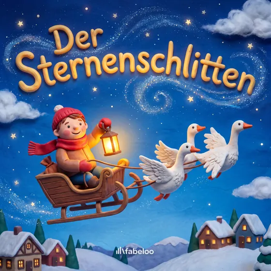 Beispiel-Cover «Der Sternenschlitten» — Hörspiel zum Anlass Weihnachten