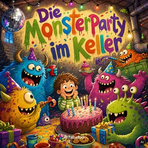 Beispiel-Cover: Monster im Stil Koloriert